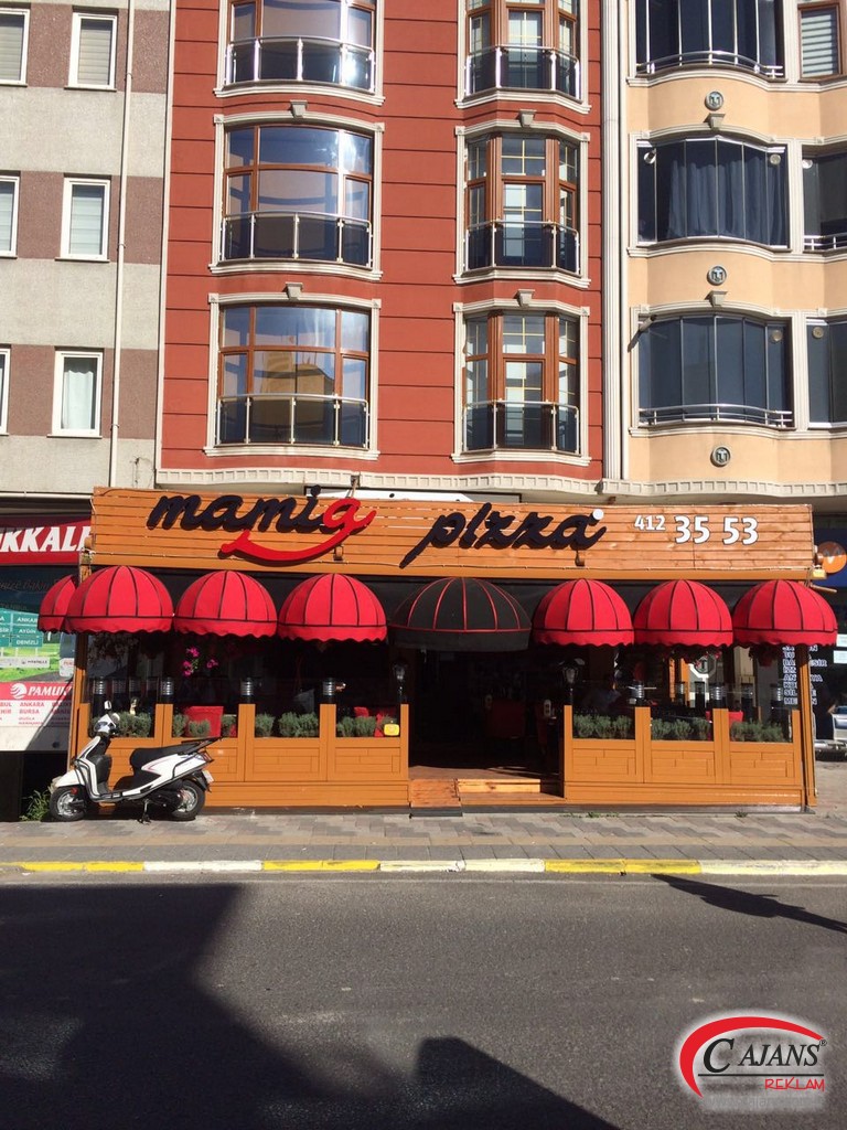 Mamia Pizza Lüleburgaz cephe kutu harfleri montajı tamamlandı!